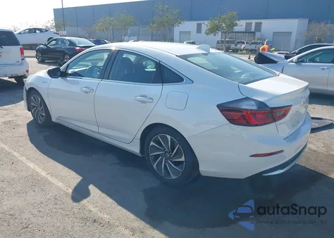 2019 Honda Insight Touring from USA, damaged, VIN 19XZE4F93KE018461